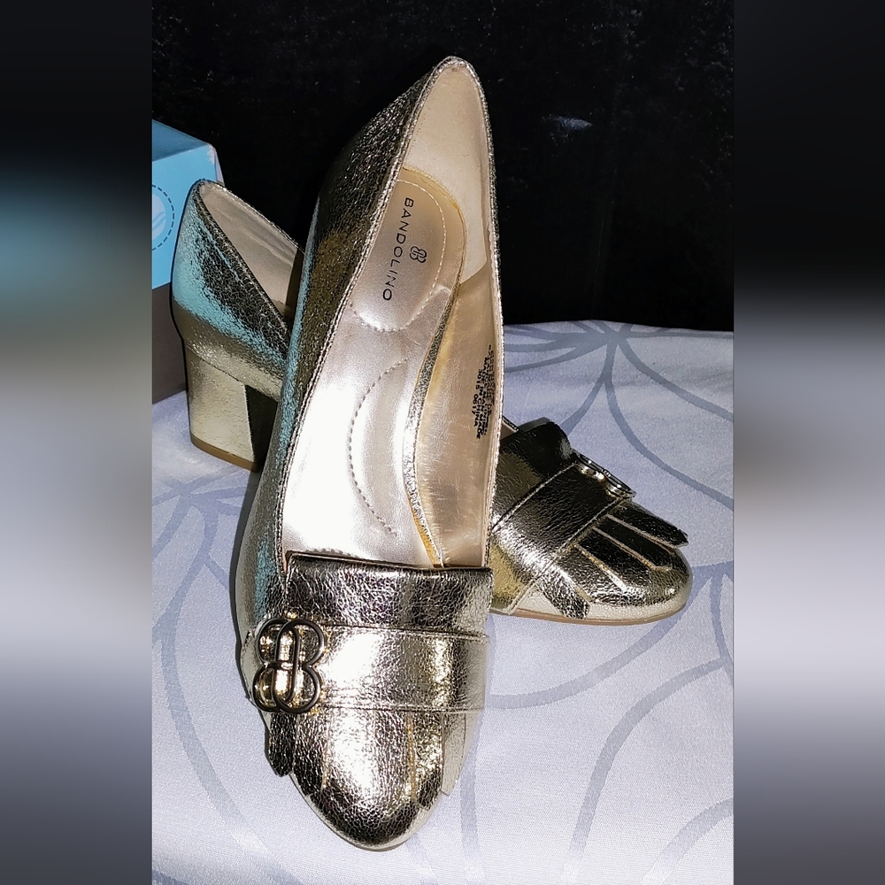 Bandilino Gold Women's Shoes Size 6.5 M